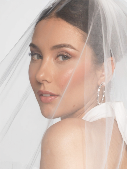 Bridal beauty result on an LMB client